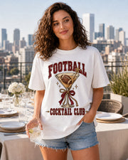 Football Cocktail Club game day lifestyle storytelling mockup