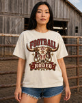 Football Rodeo western football tee lifestyle hero