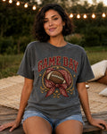Game Day Bandana Football premium Comfort Colors western football T-shirt hero mockup