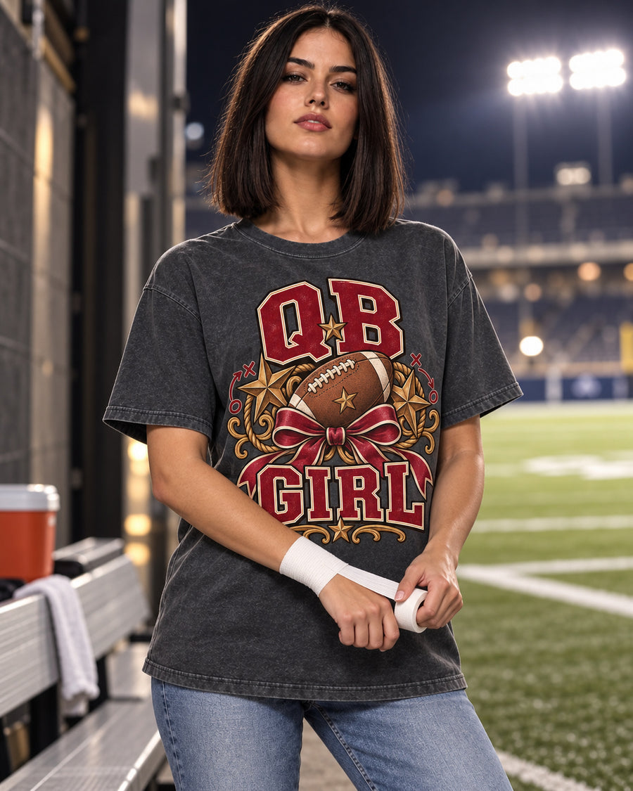 QB Girl football lifestyle storytelling mockup