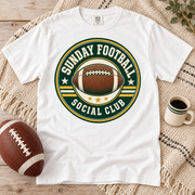 Sunday Football Social Club vintage Green Bay Comfort Colors T-shirt mockup 5