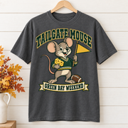 Tailgate Mouse vintage Green Bay Comfort Colors football T-shirt mockup 4