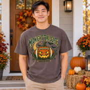Midnight Tailgate vintage Green Bay Comfort Colors football T-shirt mockup 2