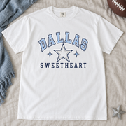 Dallas Sweetheart Comfort Colors football T-shirt mockup 5