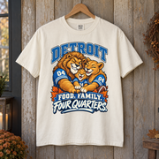 Detroit Food Family Four Quarters Thanksgiving T-shirt mockup 1