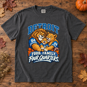 Detroit Food Family Four Quarters Thanksgiving T-shirt mockup 2