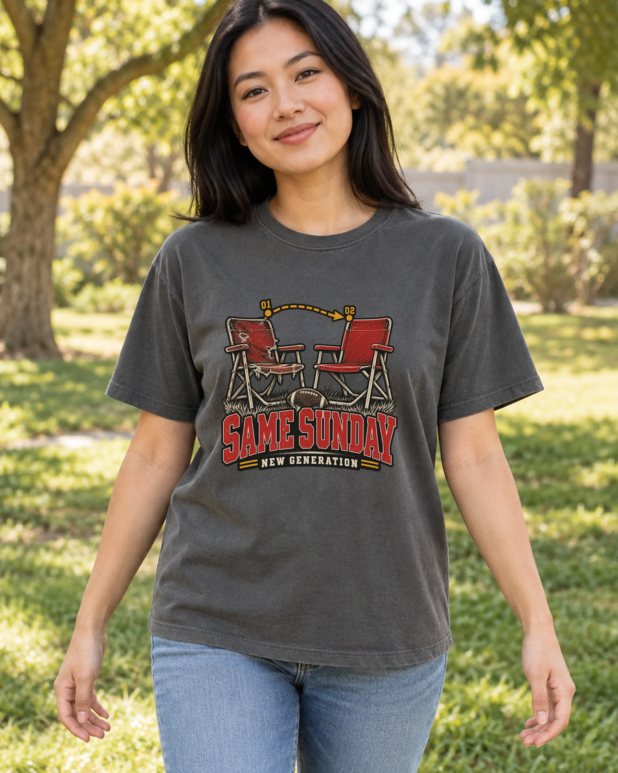 Same Sunday New Generation Premium T Shirt female lifestyle