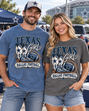 Texas Girl Dallas Football lifestyle mockup