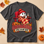 Still in My Seat San Francisco Comfort Colors 1717 T-shirt mockup 4
