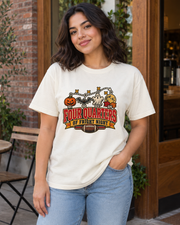 Four Quarters of Fright Night football Premium T Shirt hero model
