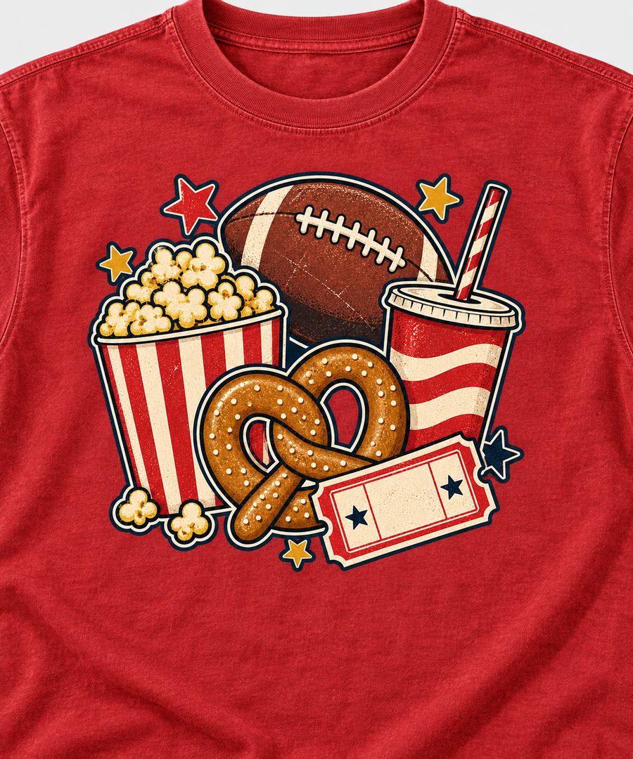 Football Snack Collage design detail