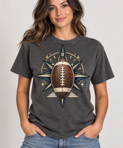 Football Compass Star shirt close-up