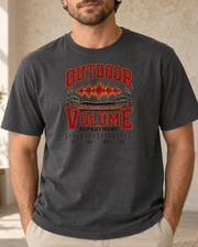 Outdoor Volume Department Premium T Shirt close up