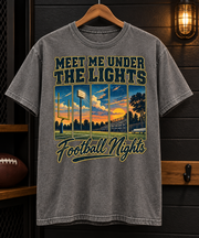 Meet Me Under The Lights T-shirt hanger mockup