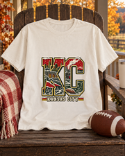 KC Winter Kansas City Premium T Shirt styled scene