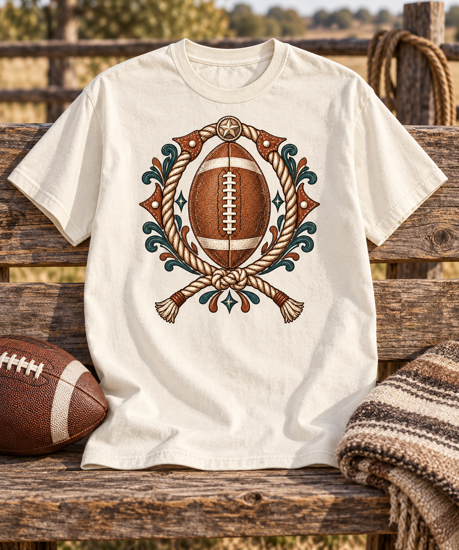 Western Rope Football styled game day scene