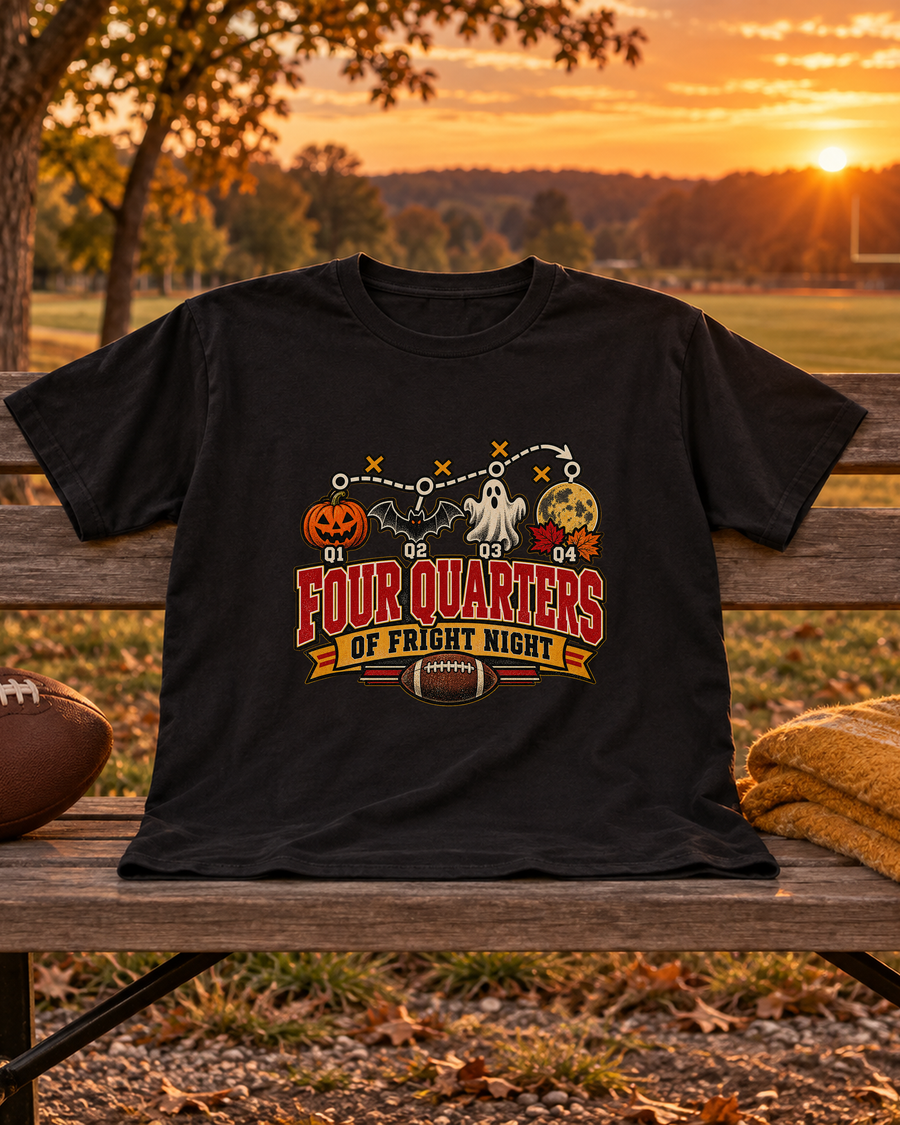 Four Quarters of Fright Night Premium T Shirt styled scene