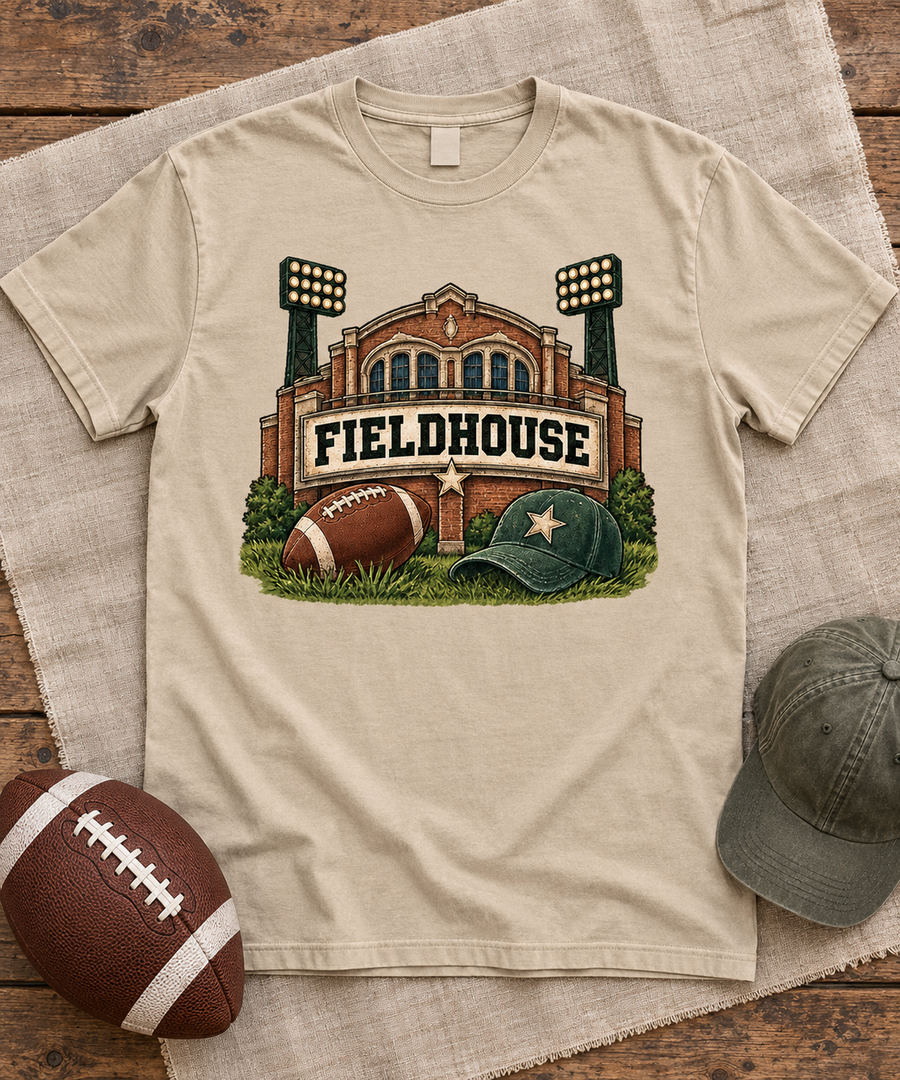 Coach Fieldhouse Heritage vintage football shirt flat lay
