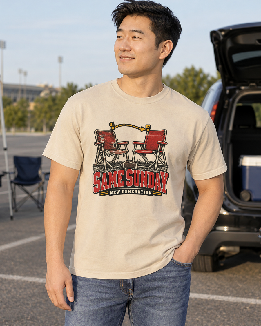 Same Sunday New Generation Premium T Shirt male lifestyle