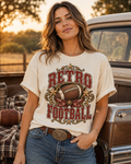 Retro Football T-shirt hero mockup