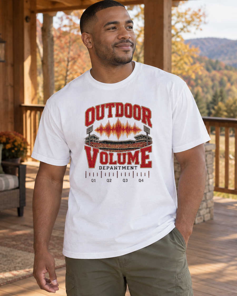 Outdoor Volume Department Premium T Shirt male lifestyle