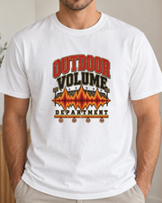 Outdoor Volume Department Premium T Shirt close up
