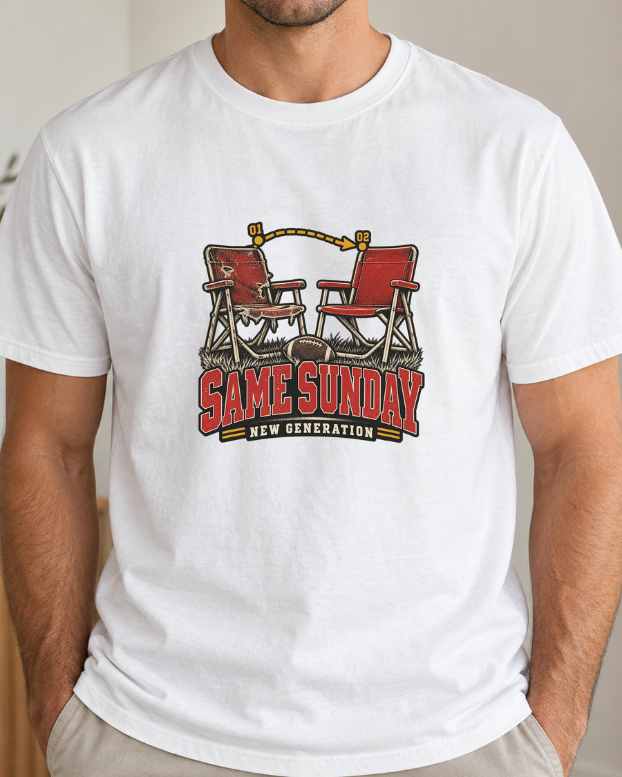 Same Sunday New Generation Premium T Shirt close up
