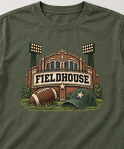 Coach Fieldhouse Heritage football design detail