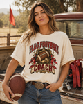 Flag Football Coach T-shirt hero mockup