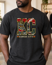 KC Winter Kansas City Premium T Shirt close up
