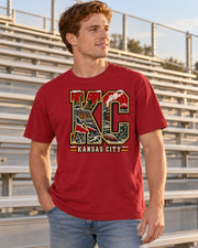 KC Winter Kansas City Premium T Shirt male lifestyle