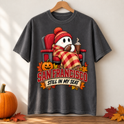 Still in My Seat San Francisco Comfort Colors 1717 T-shirt mockup 3