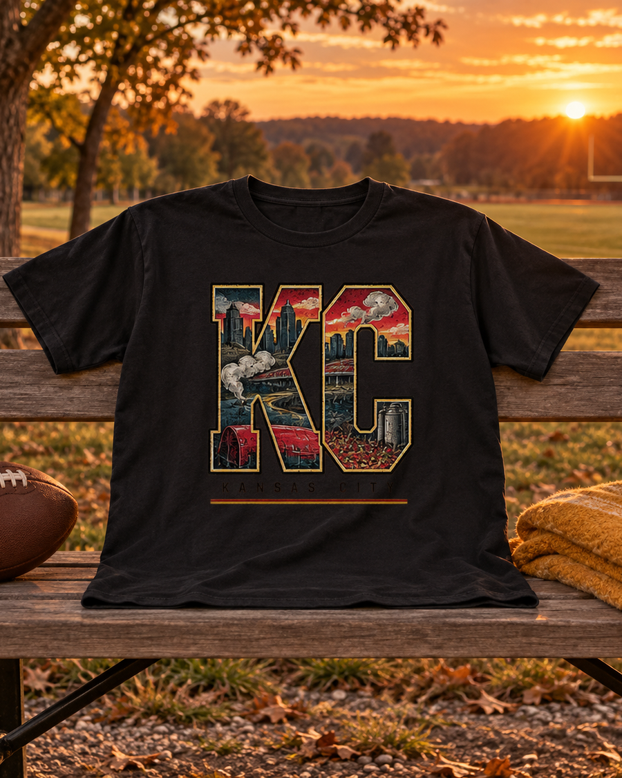 KC All In One Premium T Shirt styled scene