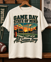 Game Day State of Mind T-shirt hanger mockup