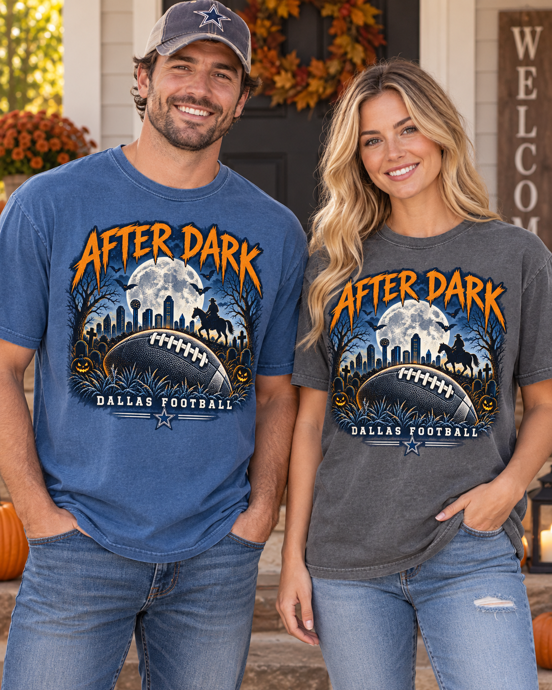 After Dark Dallas Football lifestyle mockup