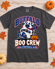 Buffalo Boo Crew Halloween football Comfort Colors 1717 T-shirt mockup 5