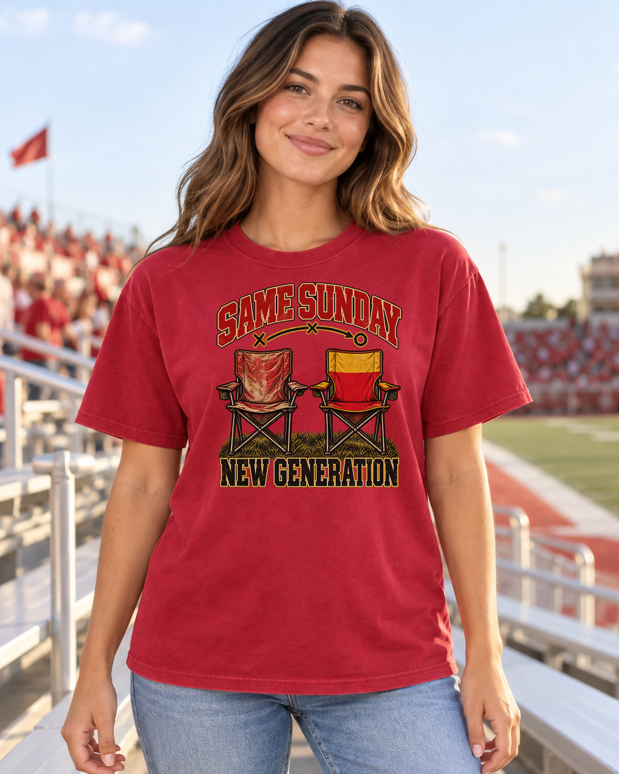 Same Sunday New Generation Game Day Premium T Shirt hero model