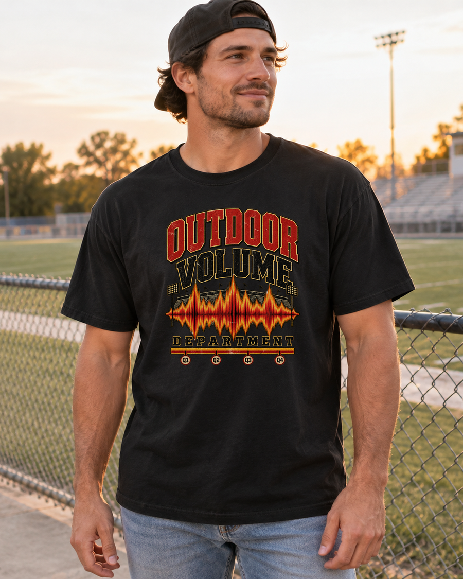 Outdoor Volume Department Premium T Shirt male lifestyle