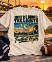 Meet Me Under The Lights stadium styled scene