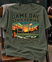 Game Day State of Mind T-shirt folded mockup