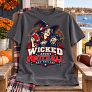 Wicked Good Football New England Halloween football Comfort Colors 1717 lifestyle product mockup