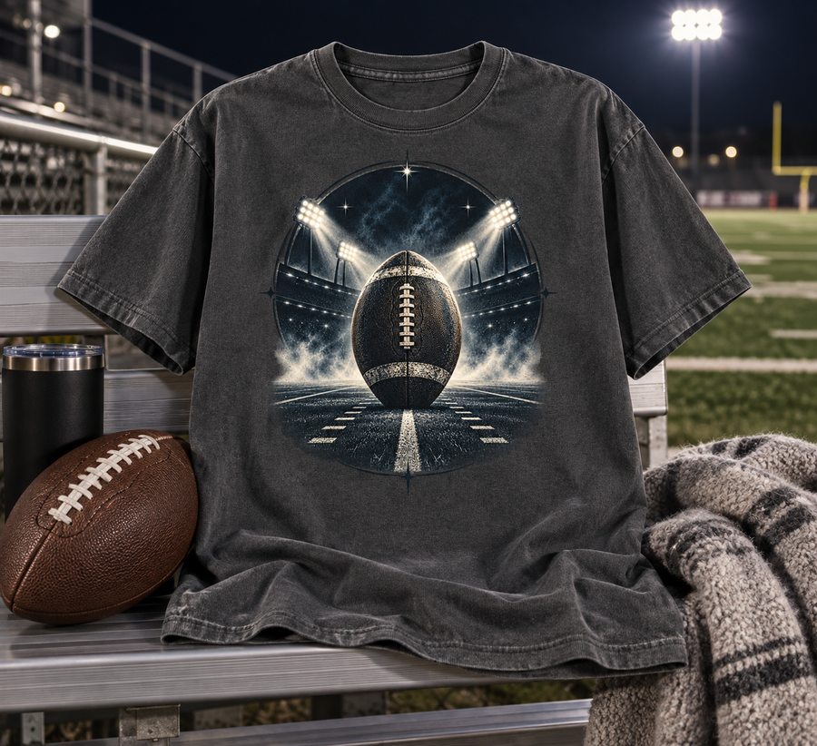 Dark Stadium Football night game styled scene