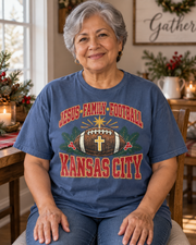 Jesus Family Football Kansas City product lifestyle mockup
