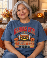 Kansas City Halloween Football product lifestyle mockup