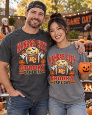 Kansas City Spooky Game Day couple lifestyle mockup