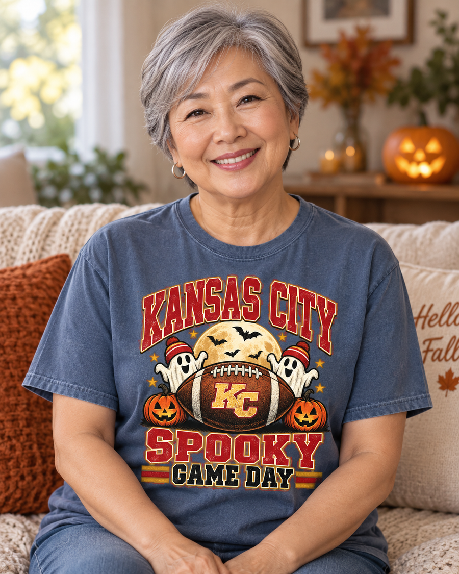 Kansas City Spooky Game Day product lifestyle mockup
