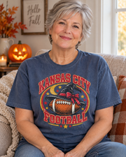 Kansas City Football Harvest Wreath product lifestyle mockup