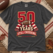 50 Years Still Cheering San Francisco Comfort Colors 1717 T-shirt mockup 4